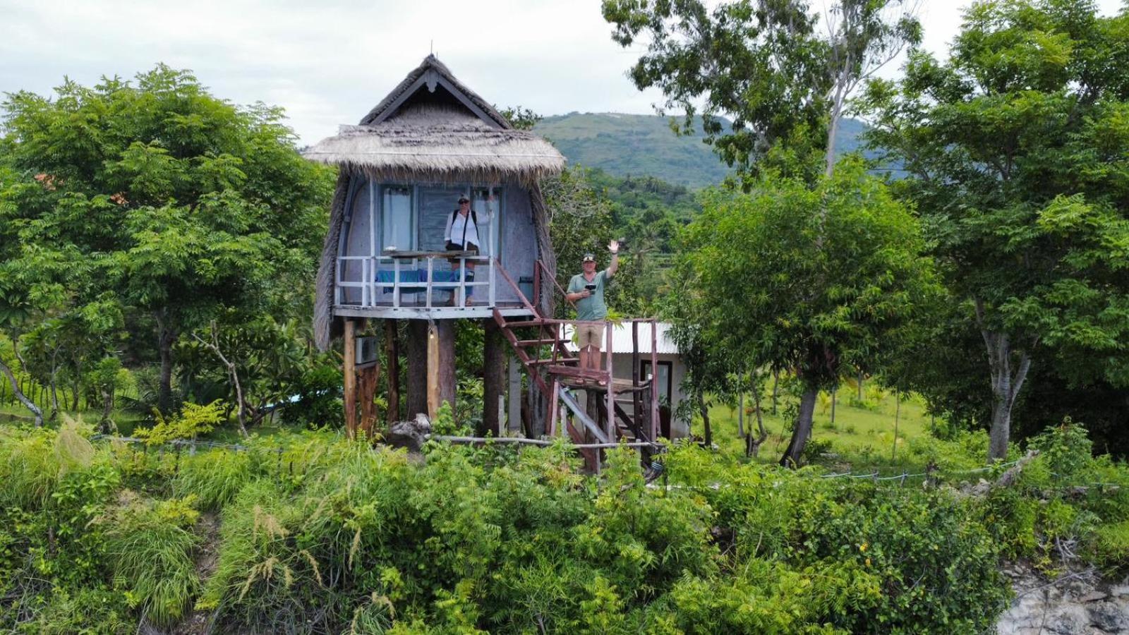 Eco-Tourist Dreamstay Treehouse Treehouse Tanglad Exterior foto