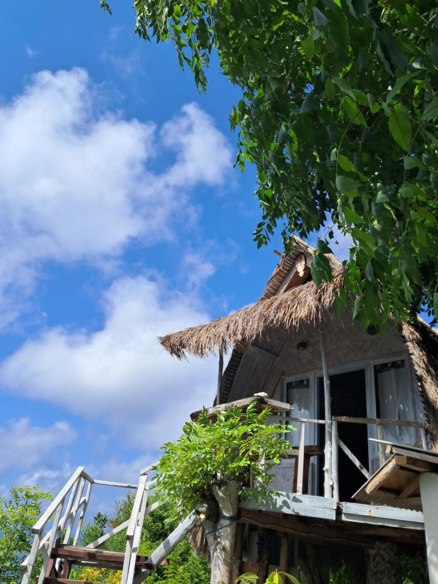 Eco-Tourist Dreamstay Treehouse Treehouse Tanglad Exterior foto